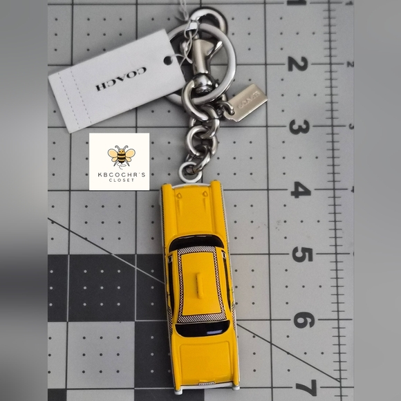 Coach Small Taxi Bag Charm CY396 - Picture 9 of 11